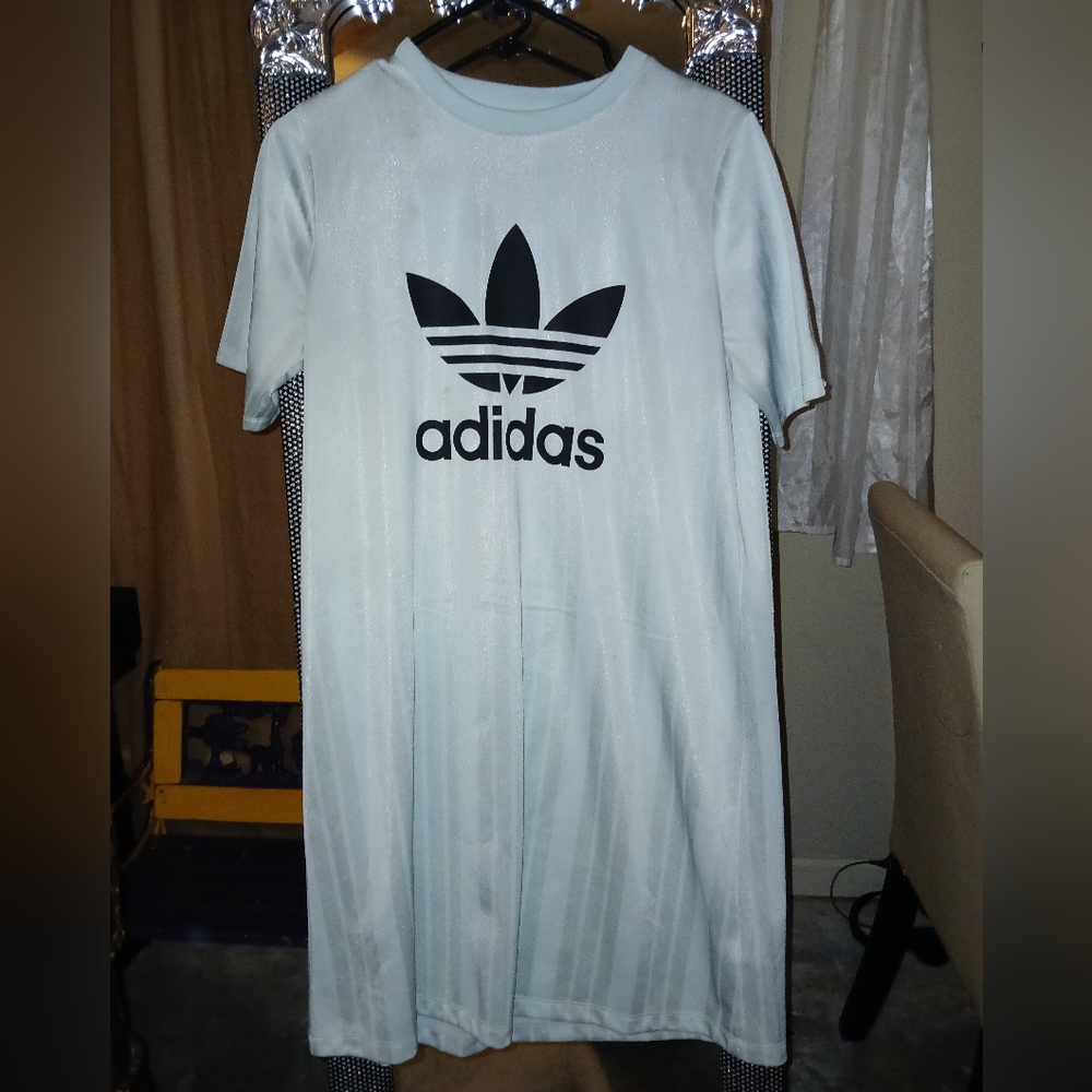 Adidas Jersey Shirt Dress M